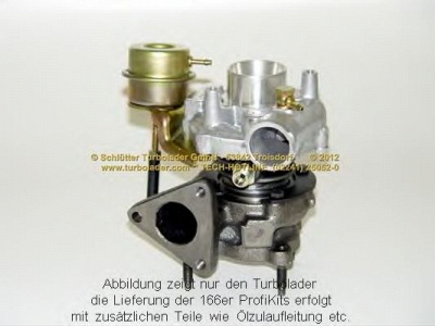 SCHLUTTER TURBOLADER 16600600 -  Компрессор, наддув